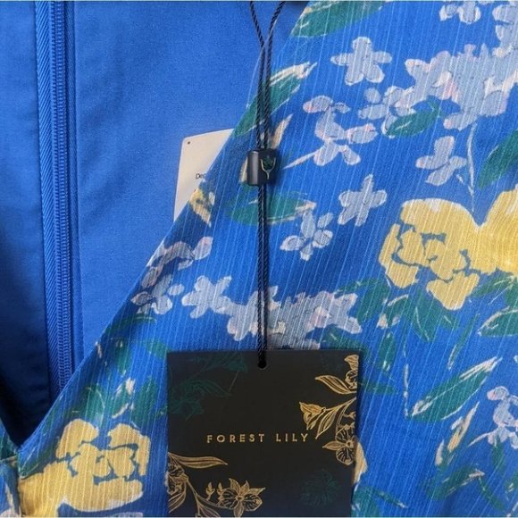 Forest Lily Ruffled  Dress Floral 6 Wedding, Baby shower - Picture 6 of 6